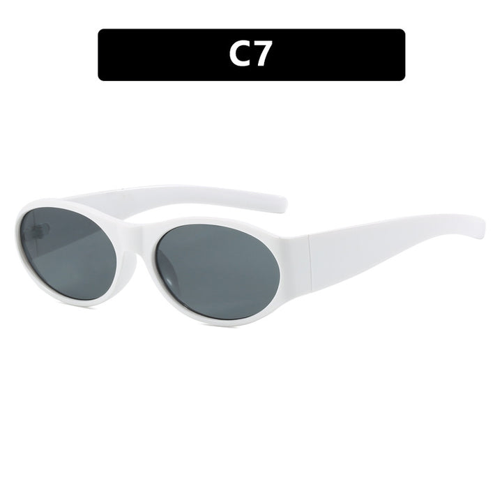 Women's fashionable sunglasses with elegant, oval design and UV protection Kalsten