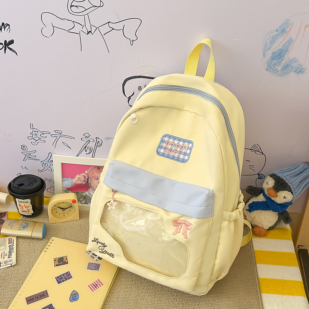 Cute Cartoon-Embellished Mini Backpack Kalsten