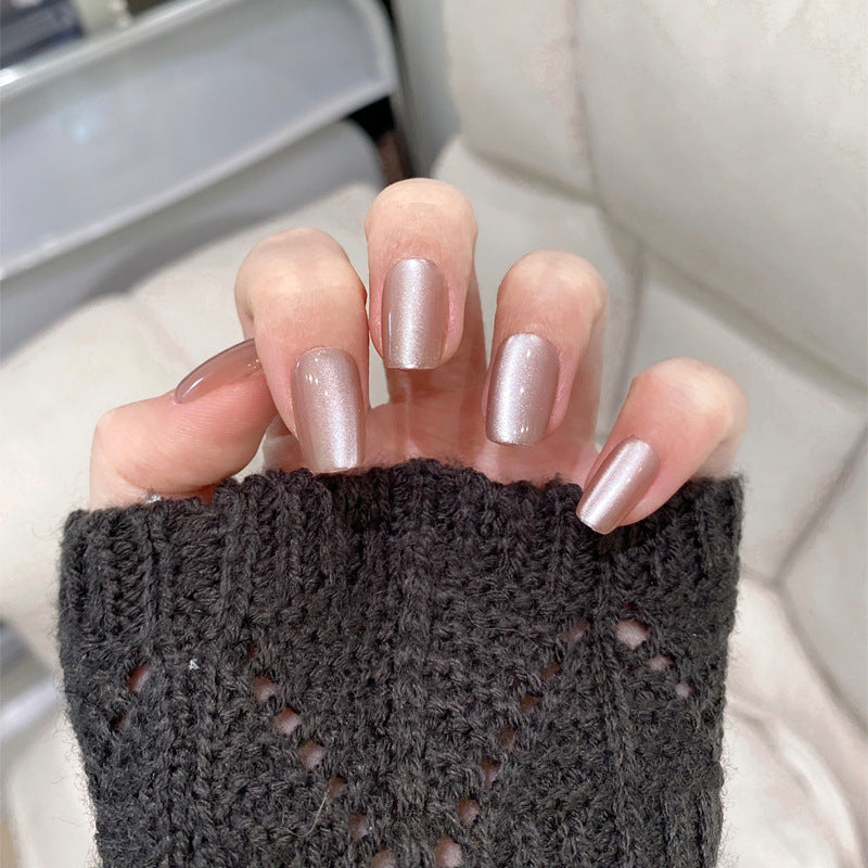 Elegant Press-On Nail Tips with Glossy Finish Kalsten