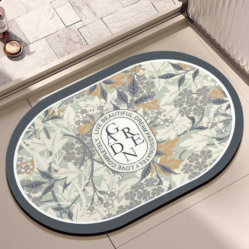 Decorative Motivational Bath Mat Kalsten