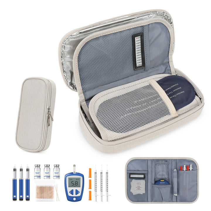 Organizer bag with multiple compartments and secure zipper Kalsten