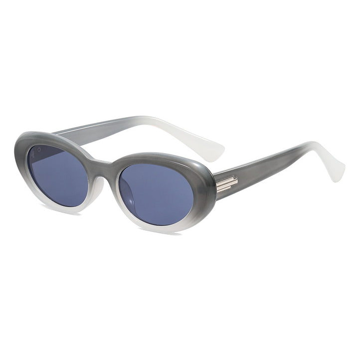 Women's elegant oval-shaped sunglasses with high-quality lenses Kalsten