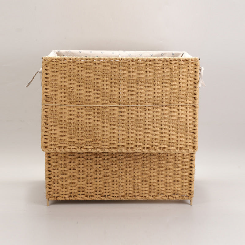 Handwoven Rectangular Storage Basket Kalsten