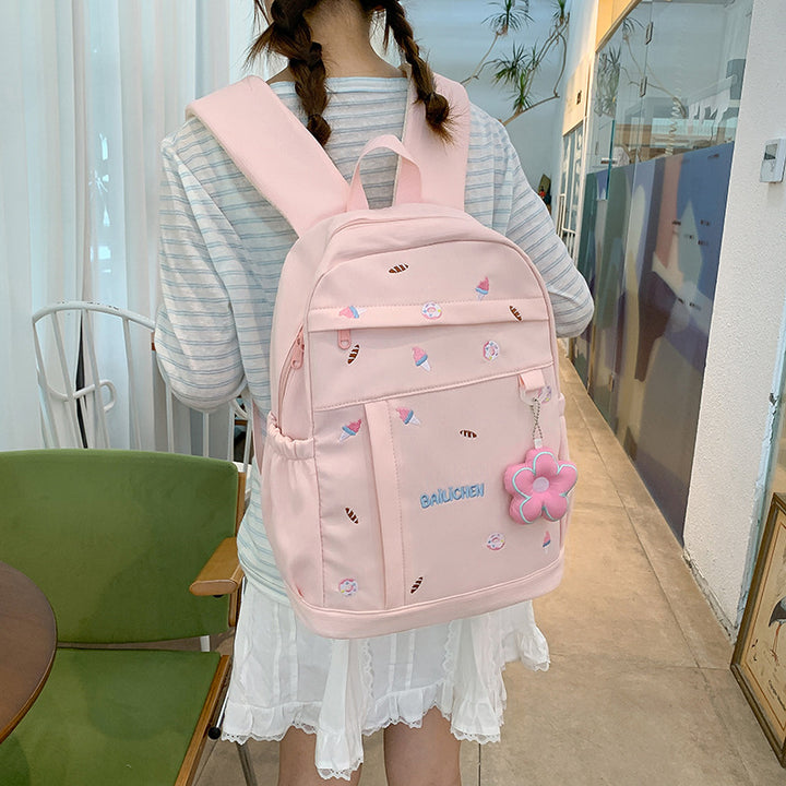 Cute Embroidered Backpack Kalsten