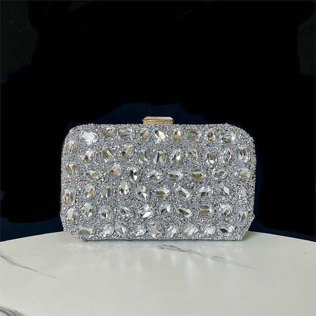 Glamorous Bejeweled Evening Clutch