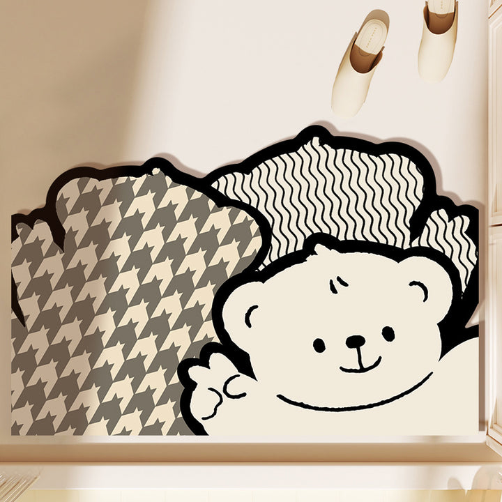 Playful Cat-Themed Area Rug