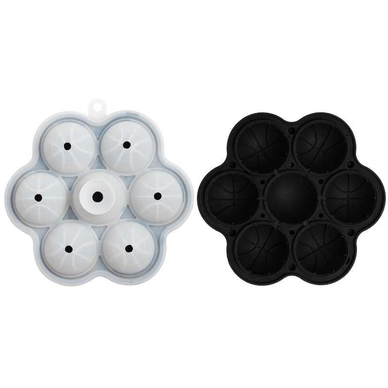 Silicone Ice Cube Tray with Basketball Design Kalsten