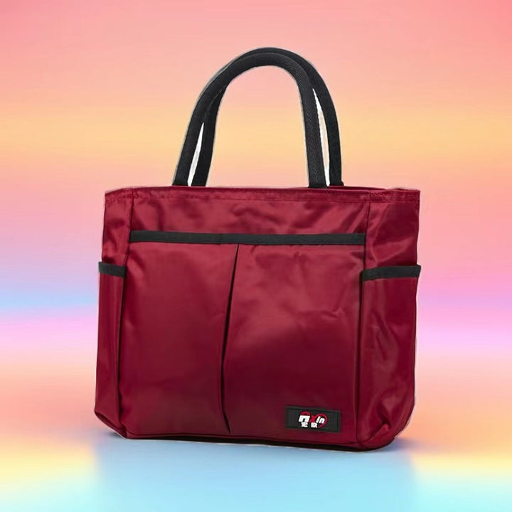 Multi-Pocket Candy Print Tote Bag Kalsten
