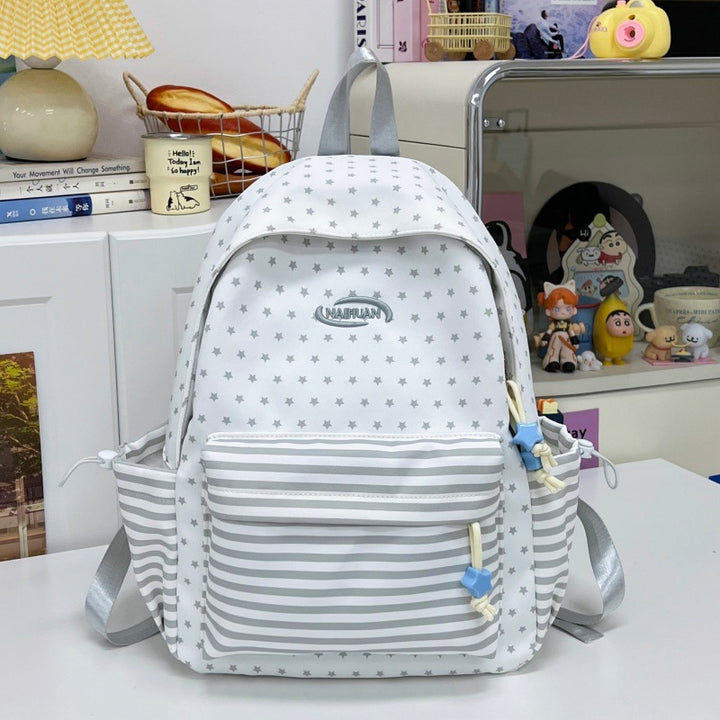 Stylish Star-Patterned Casual Backpack Kalsten