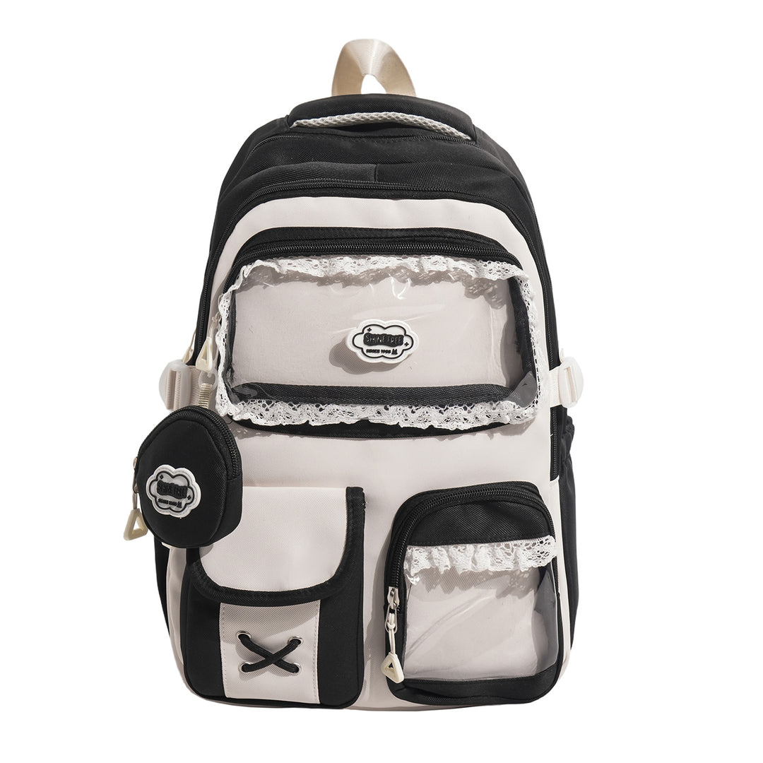 Cute Decorative Multi-Pocket Backpack Kalsten