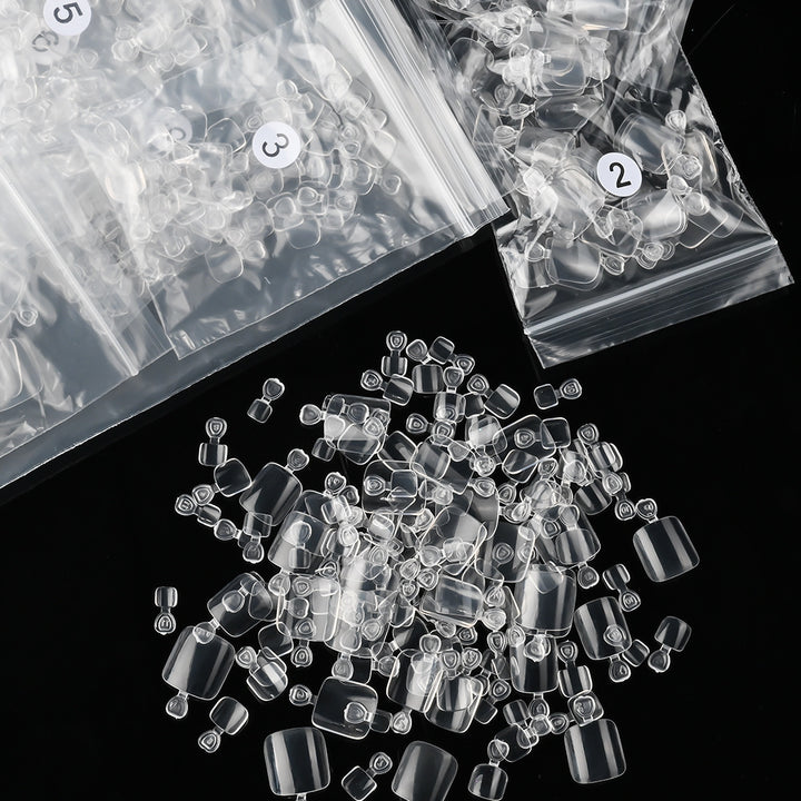 Professional Clear Gel Toenail Tips Kalsten