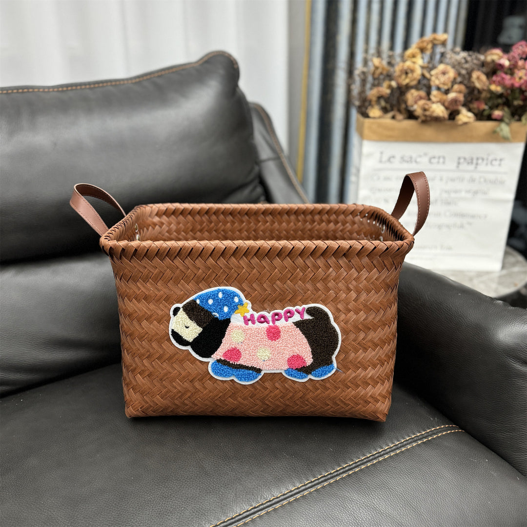 Woven storage basket Kalsten
