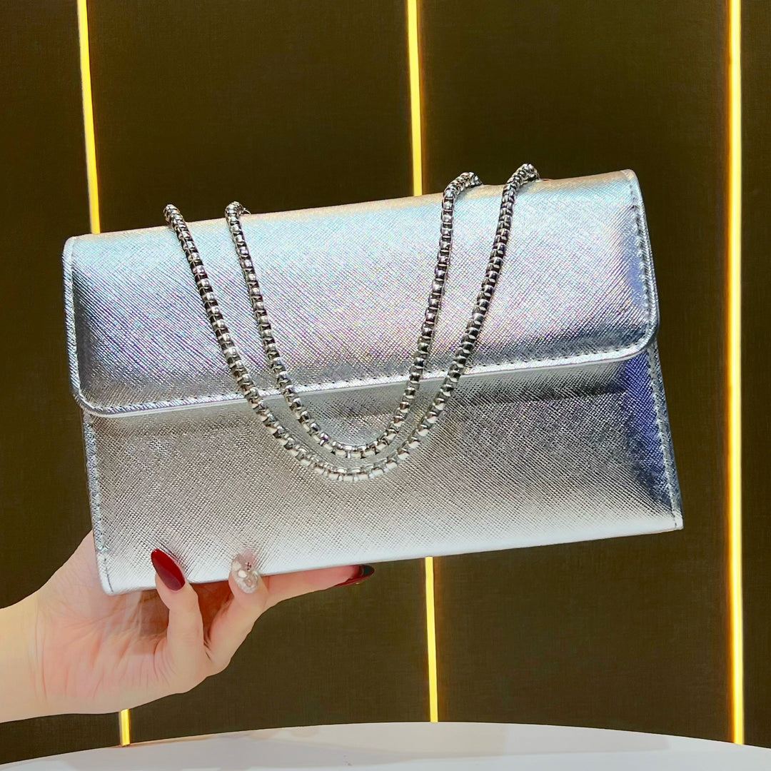 Elegant Chain-Linked Evening Bag