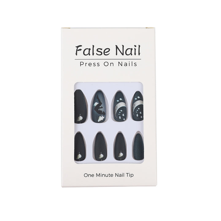Artificial nails in moon and star design Kalsten