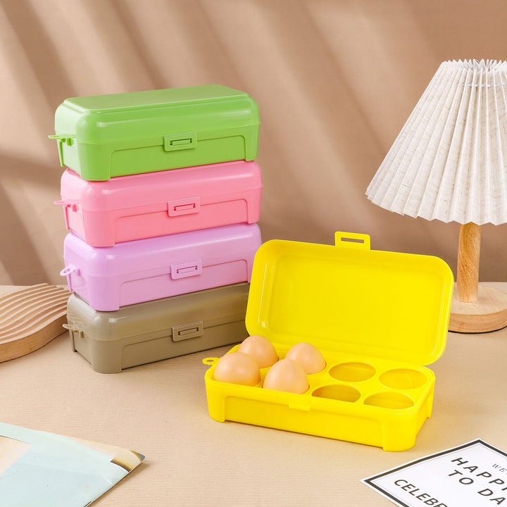 Compact Multi-Section Clear Organizer Box Kalsten