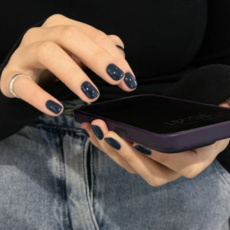 Premium Glossy Almond-Shaped Press-On Nails Kalsten 1789388672