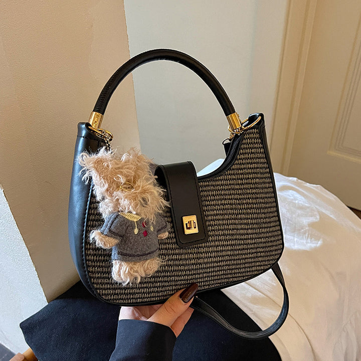 Woven Shoulder Bag