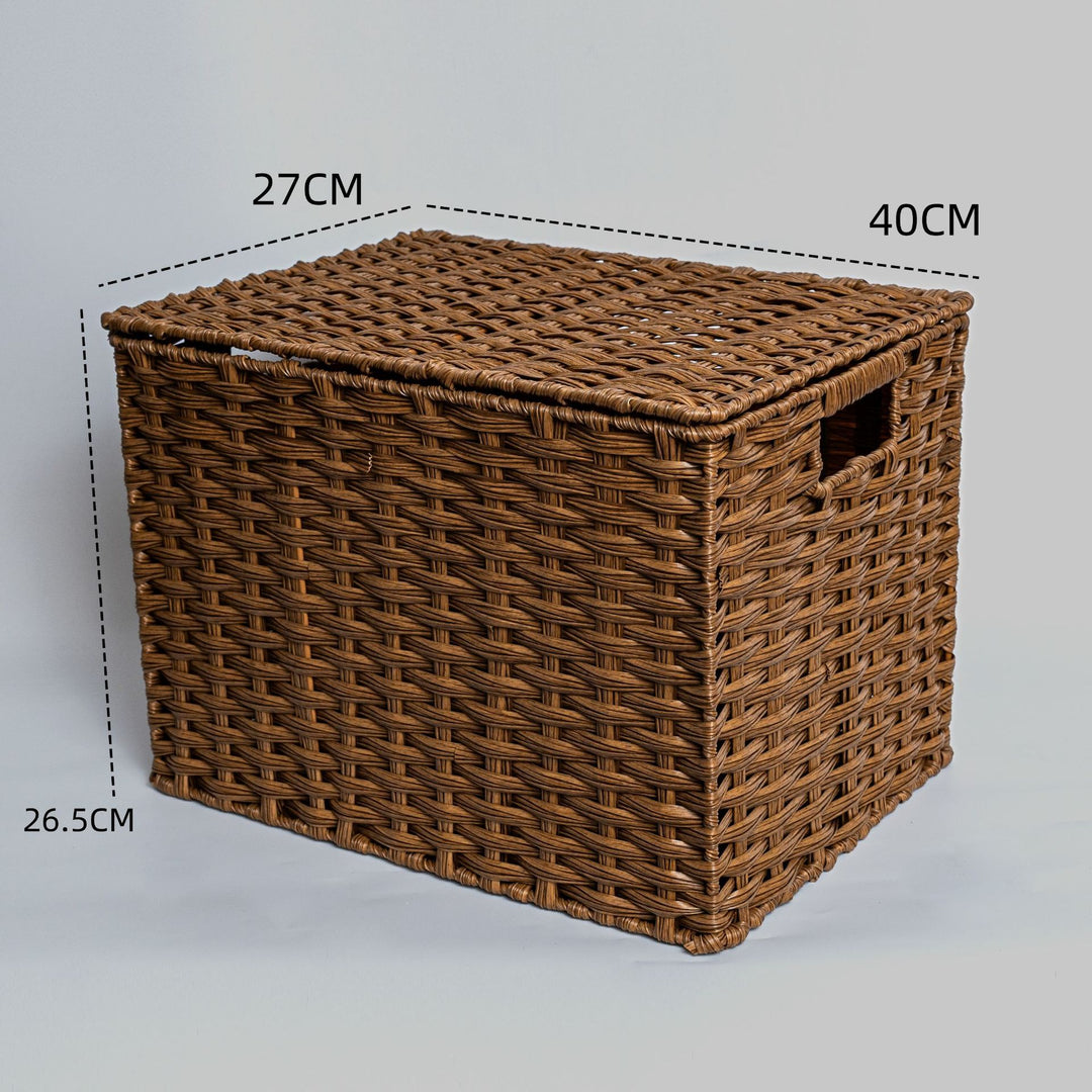 Versatile Wicker Storage Bin Kalsten