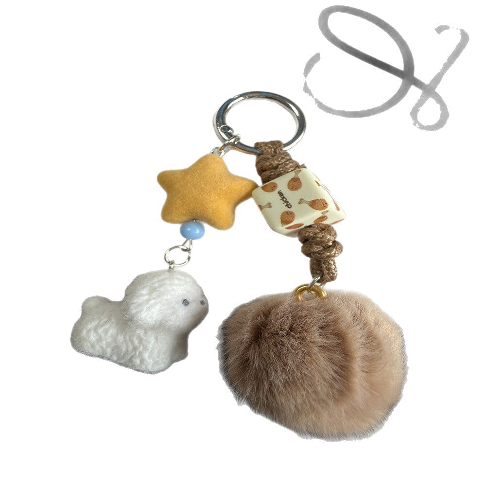 Playful Themed Decorative Keychain Kalsten