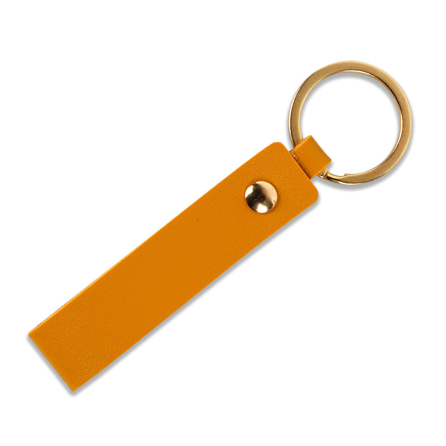 Unisex keychain made of high-quality synthetic leather with a sturdy loop Kalsten