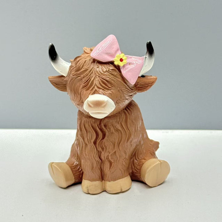 cute decorative horned cattle Kalsten