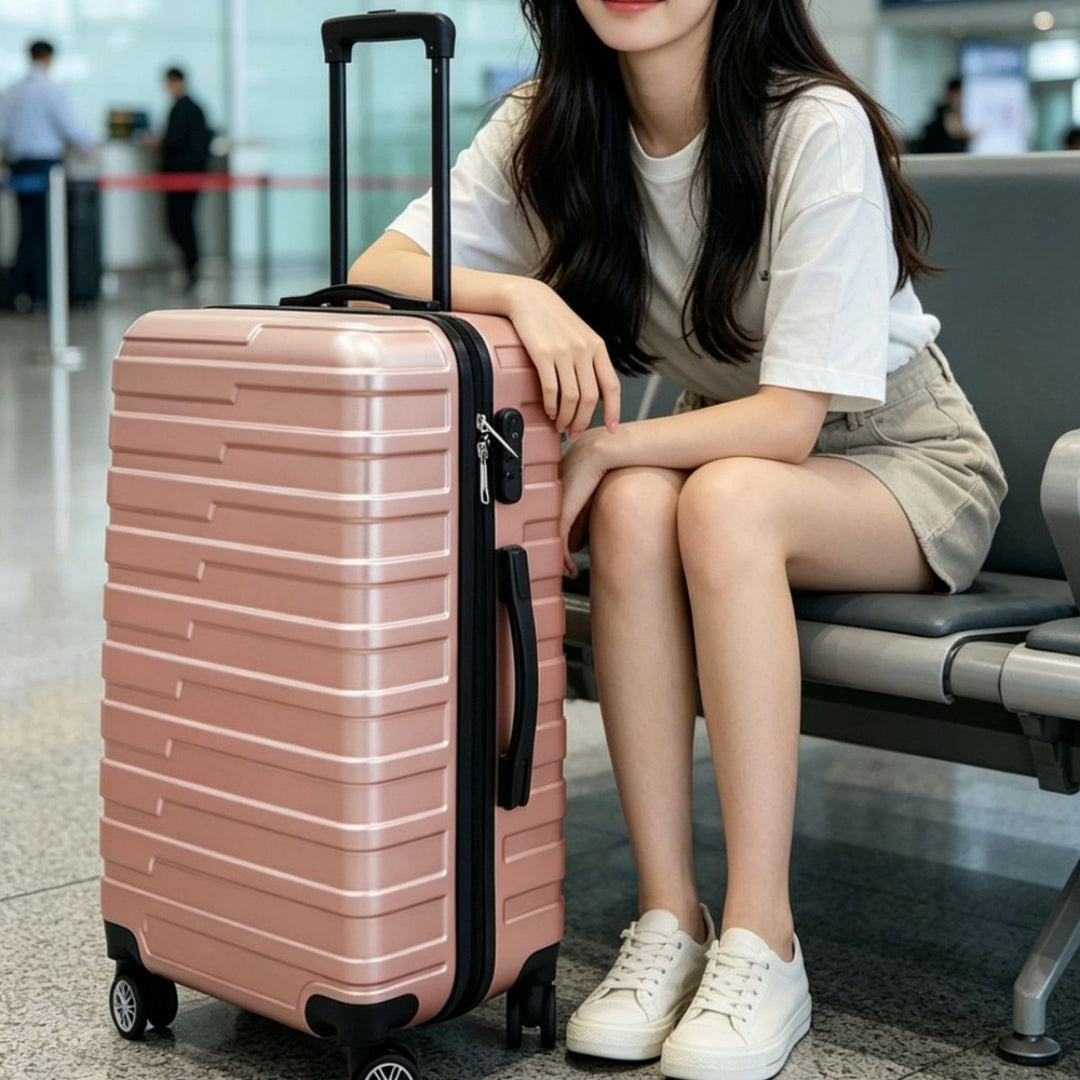 Unisex Sleek Hard Shell Trolley Suitcase Kalsten
