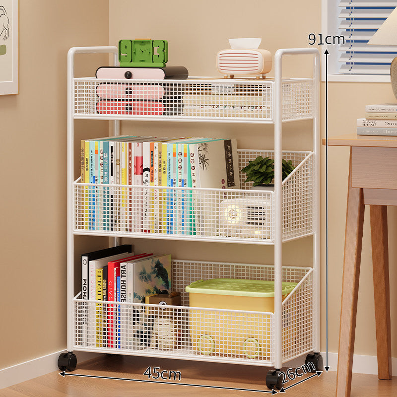 Modern Multi-Tier Mesh Storage Shelf Kalsten