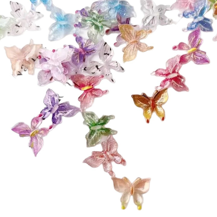 Decorative Butterfly Nail Art Charms