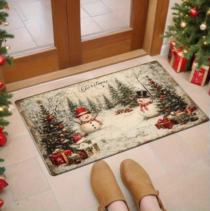 Holiday-Themed Entrance Mat