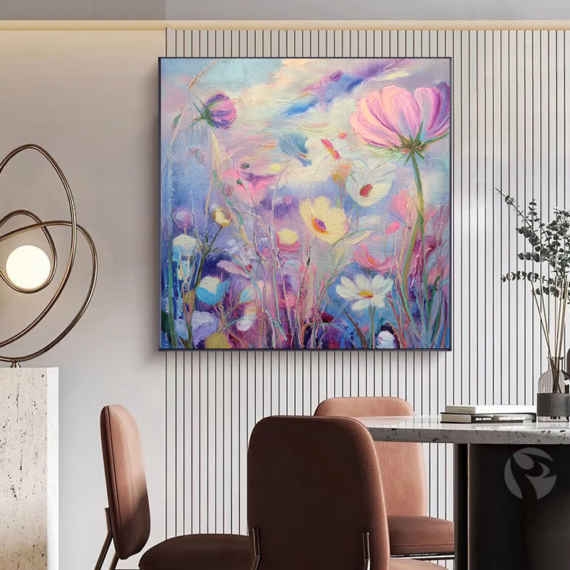 Elegant Floral Canvas Art for Home