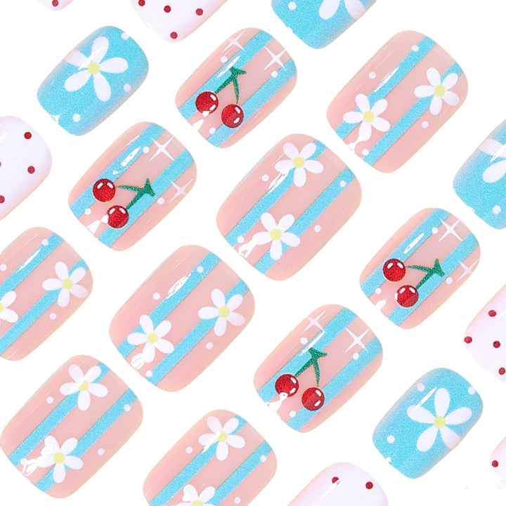 Creative Floral Themed Nail Art Set Kalsten