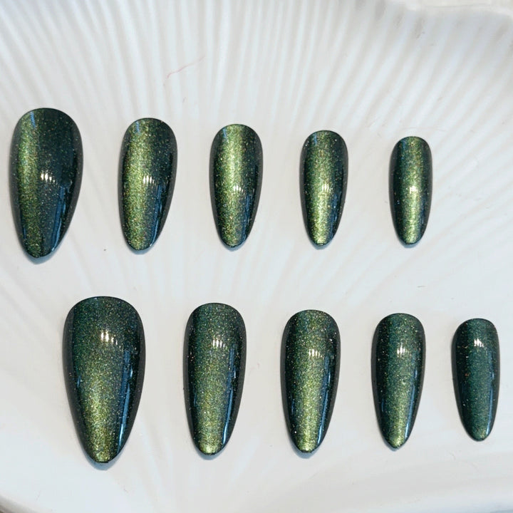 Glossy Stiletto Nail Tips