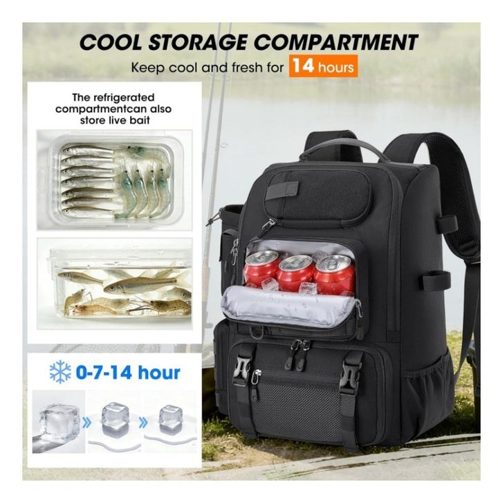 Multi-Functional Outdoor Fishing Backpack Kalsten