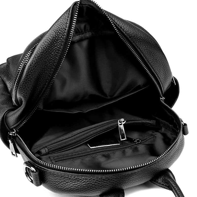 Premium Leather Multi-Pocket Backpack Kalsten