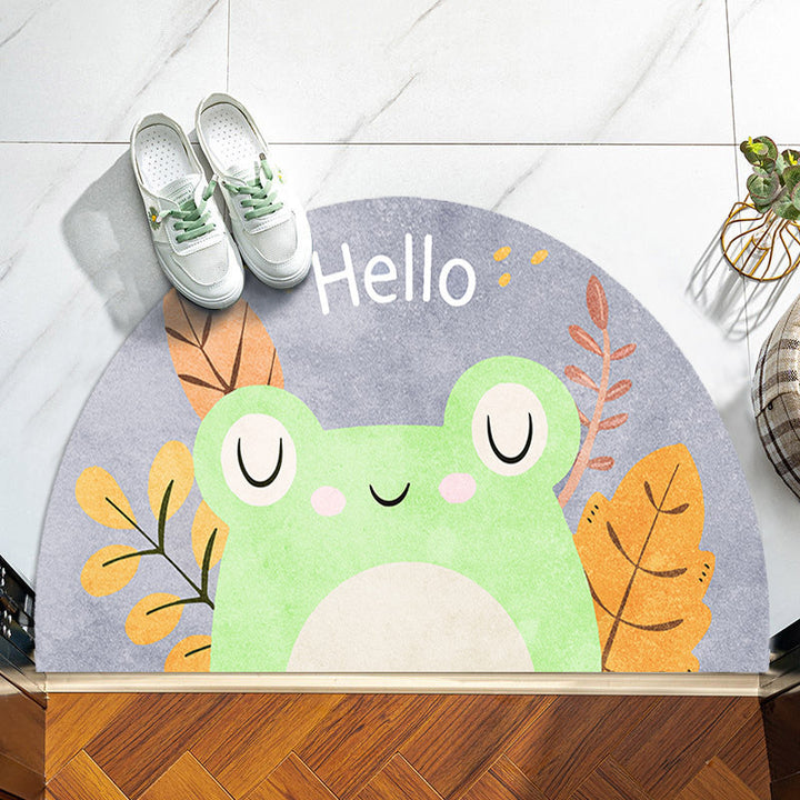 Fun Cartoon-Themed Entrance Mat