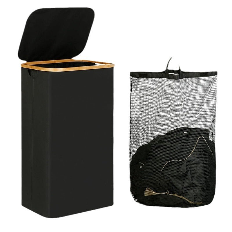 High-quality laundry basket with removable and washable inner bag Kalsten