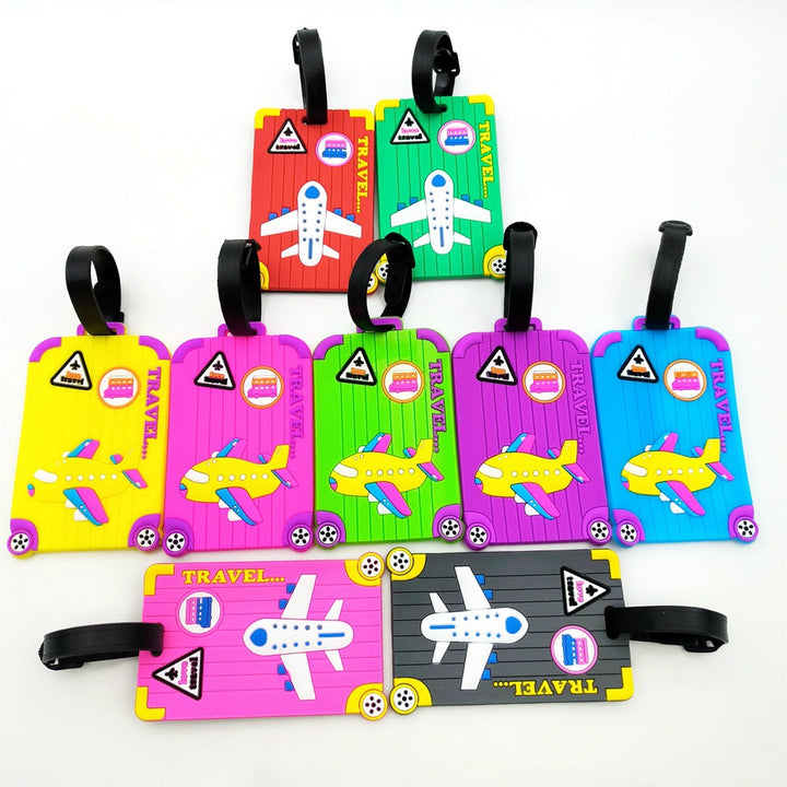 Creative Airplane-Themed Luggage Tag Kalsten