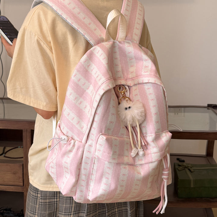 Playful Patterned School Backpack Kalsten