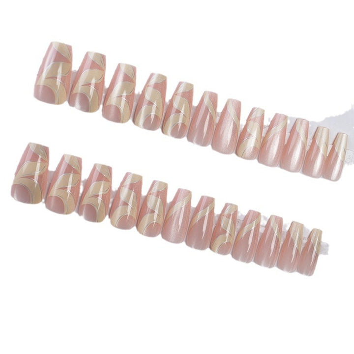 Curvy Nail Design Press-On Nails