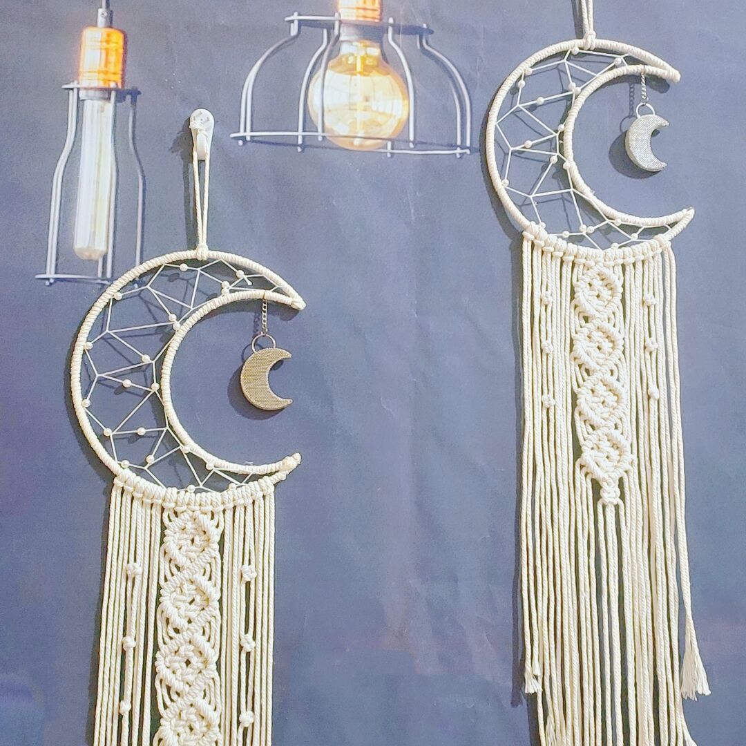 Macrame Moon Wall Hanging Kalsten