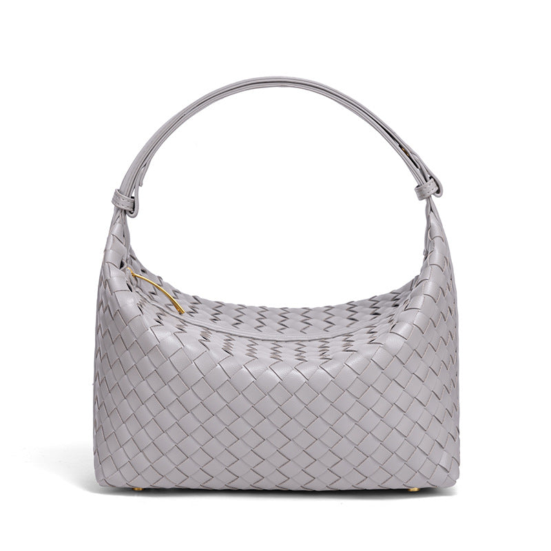 Braided Vegan Leather Shoulder Bag Kalsten