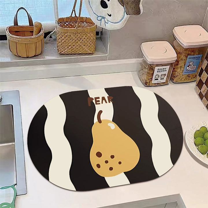 Decorative Motivational Kitchen Mat for Home Decor