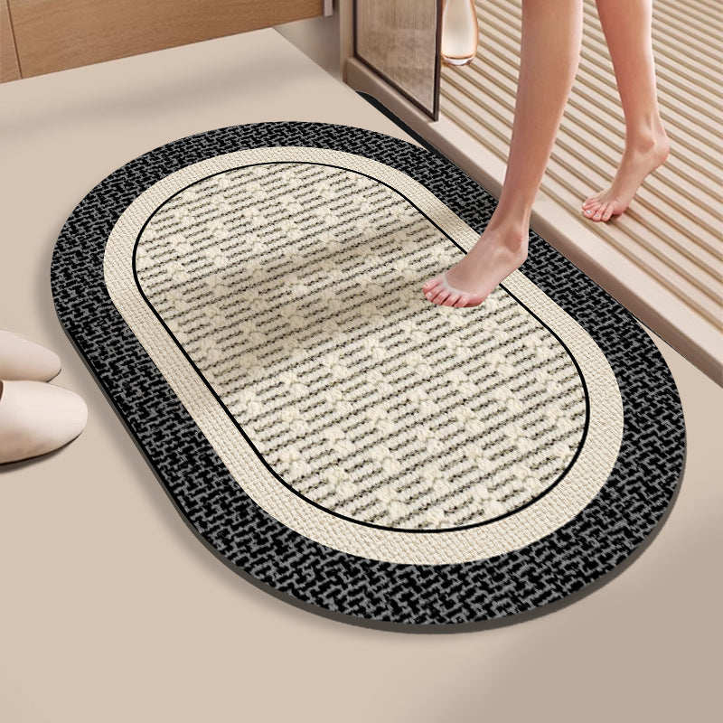 Floral Patterned Bath Mat