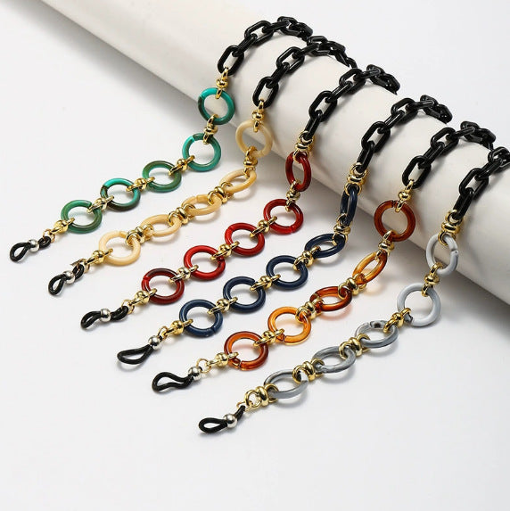 Designer sunglasses with chain pendant Kalsten