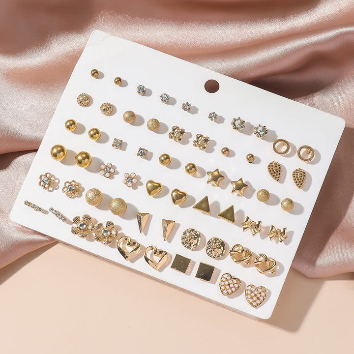 Earring set with gold accents Kalsten