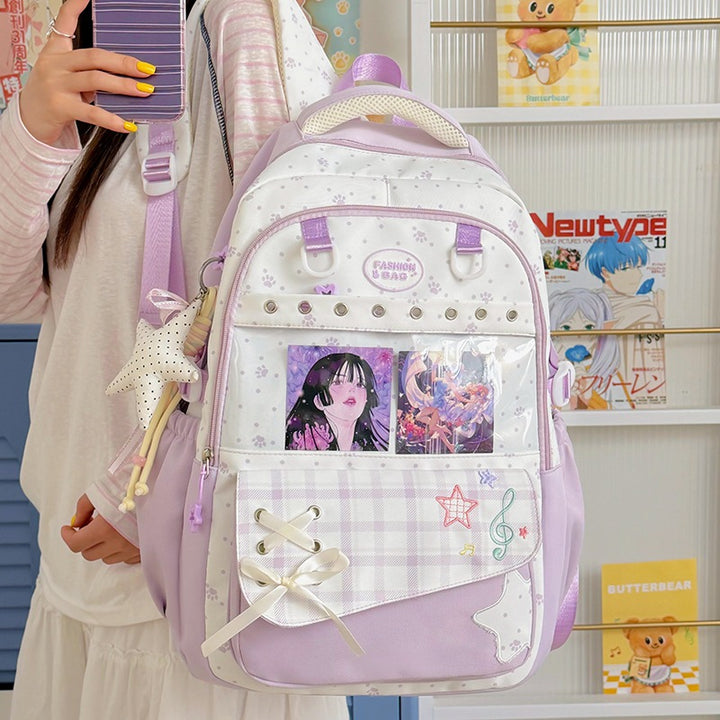 Stylish Graphic Design School Backpack Kalsten