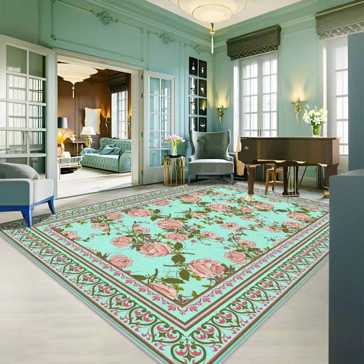 Decorative Floral Area Rug