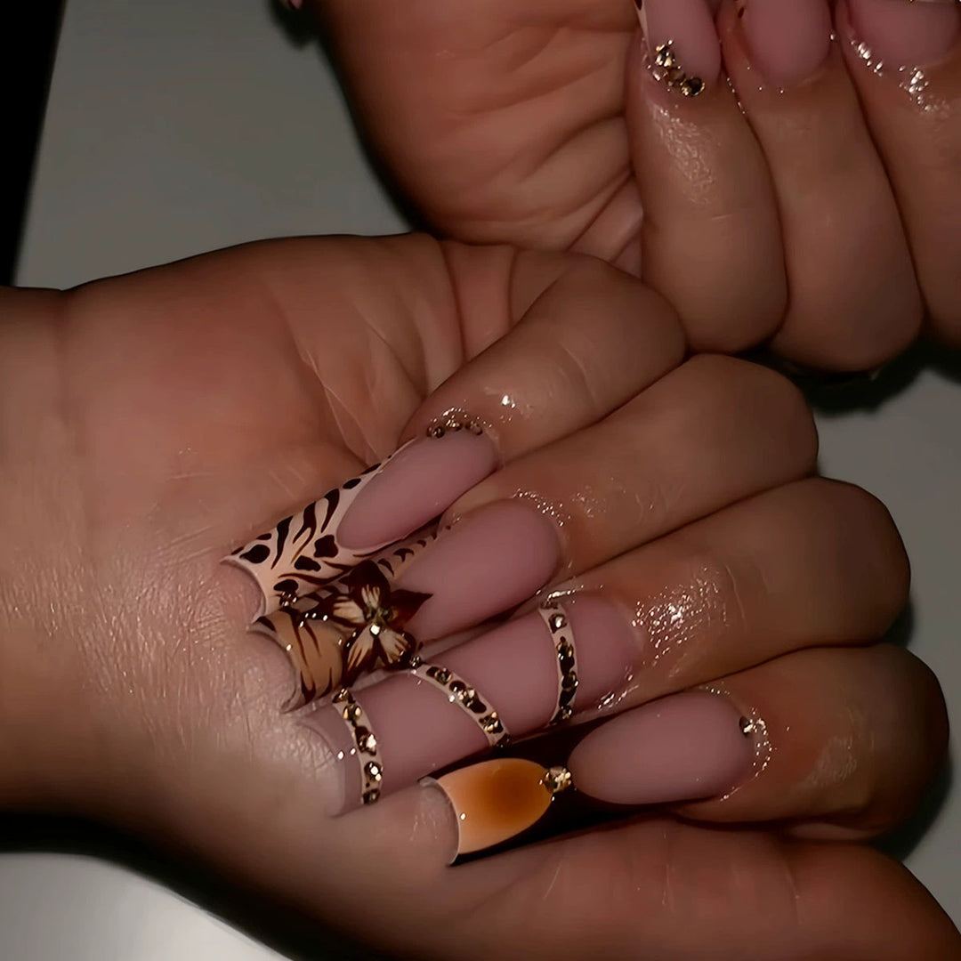 Luxury Embellished Press-On Nail Set Kalsten