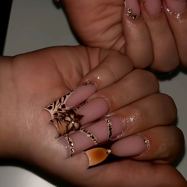 Luxury Embellished Press-On Nail Set Kalsten
