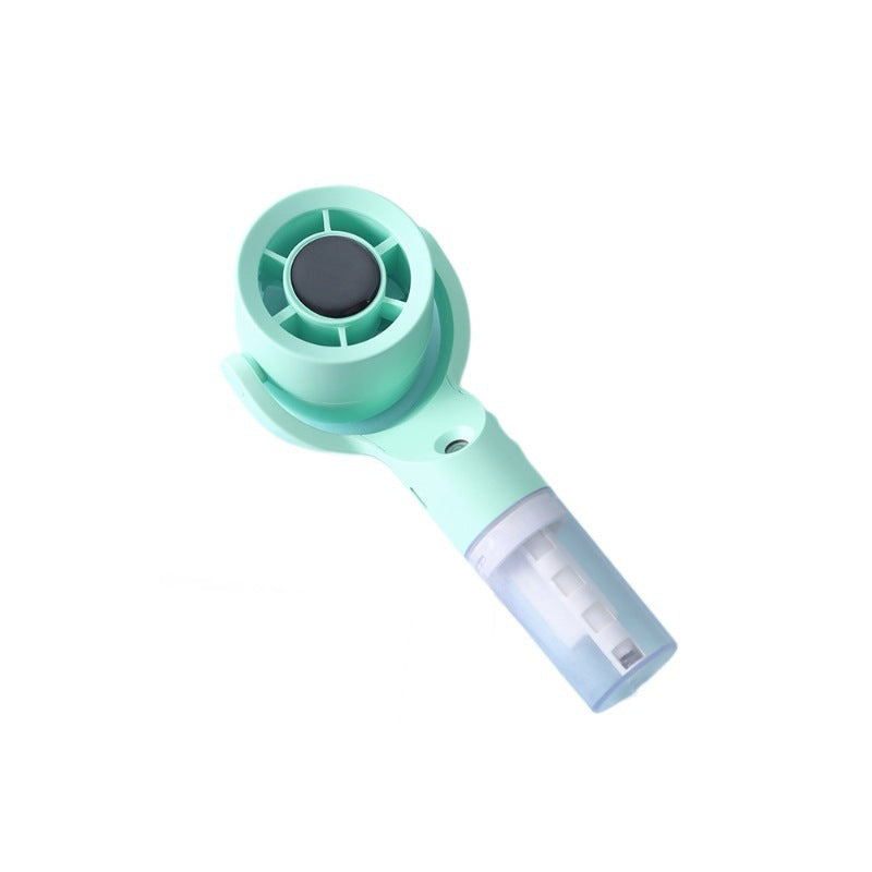Cooling portable handheld misting fan with detachable water reservoir adjustable tilt and cute animal ears Kalsten